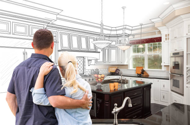 Professional Cabinet Refacing technician working in Jefferson, WI